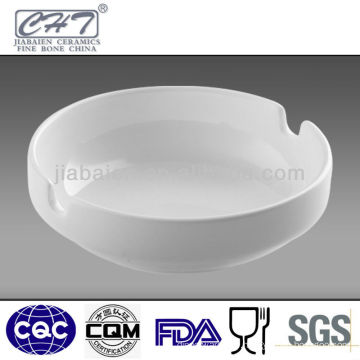 High quality white porcelain cigar ashtray